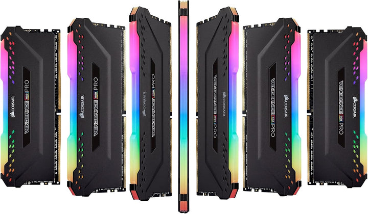 Corsair Vengeance RGB PRO 16GB (1x16GB) DDR4 3600 (PC4-28800) C18 Arbeitsspeicher, AMD Ryzen optimie