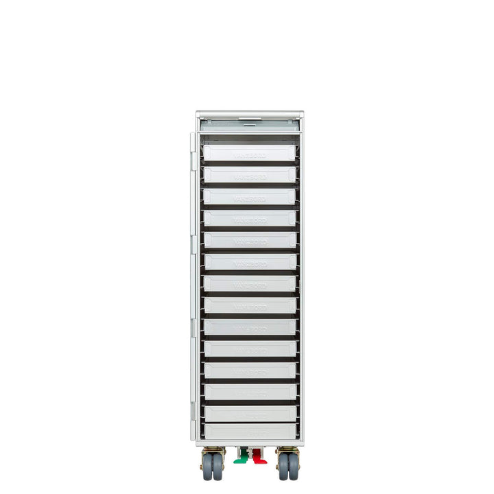 Ausstattungspaket für Flugzeugtrolleys und Airline Trolleys, 14 Einschübe, KSSU-Norm Aluminium KSSU,