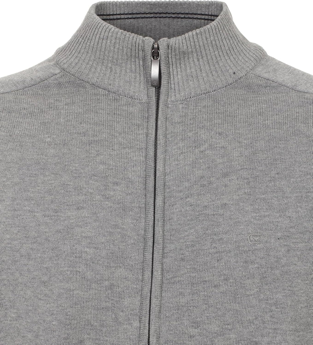 CASAMODA Strickjacke Uni XXL Grau, XXL Grau