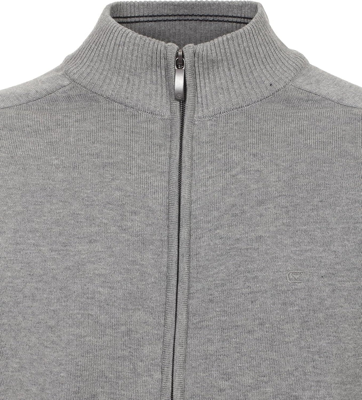 CASAMODA Herren Strickjacke, M Grau