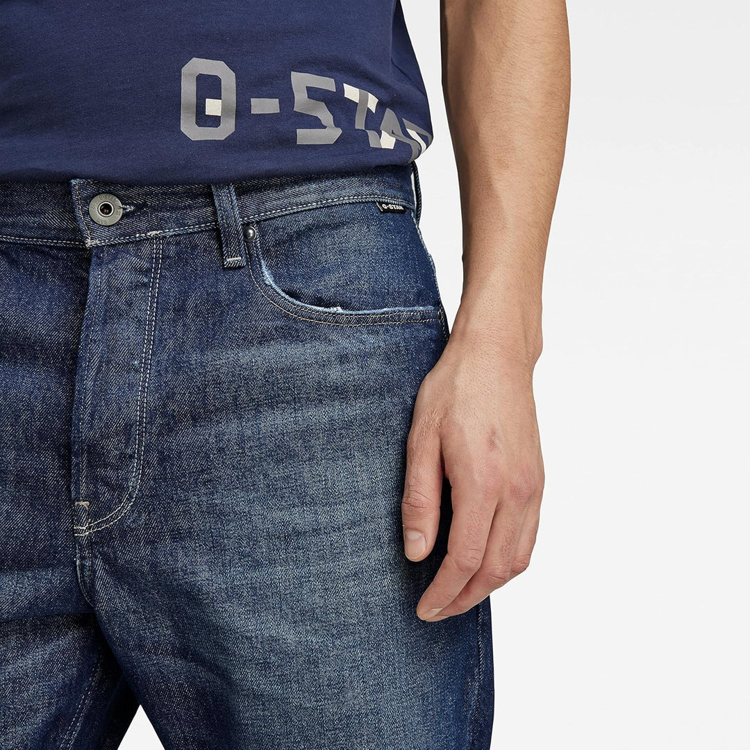G-STAR RAW Herren A-STAQ Tapered Jeans 27W / 30L Blau (Worn in Night Time D20005-c967-c957), 27W / 3