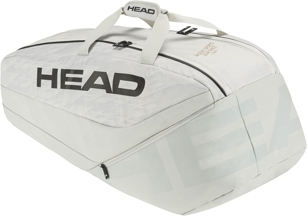 HEAD Unisex – Erwachsene Pro X Racquet Bag Tennistasche, weiss/schwarz L Weiss/Schwarz, L Weiss/Schw