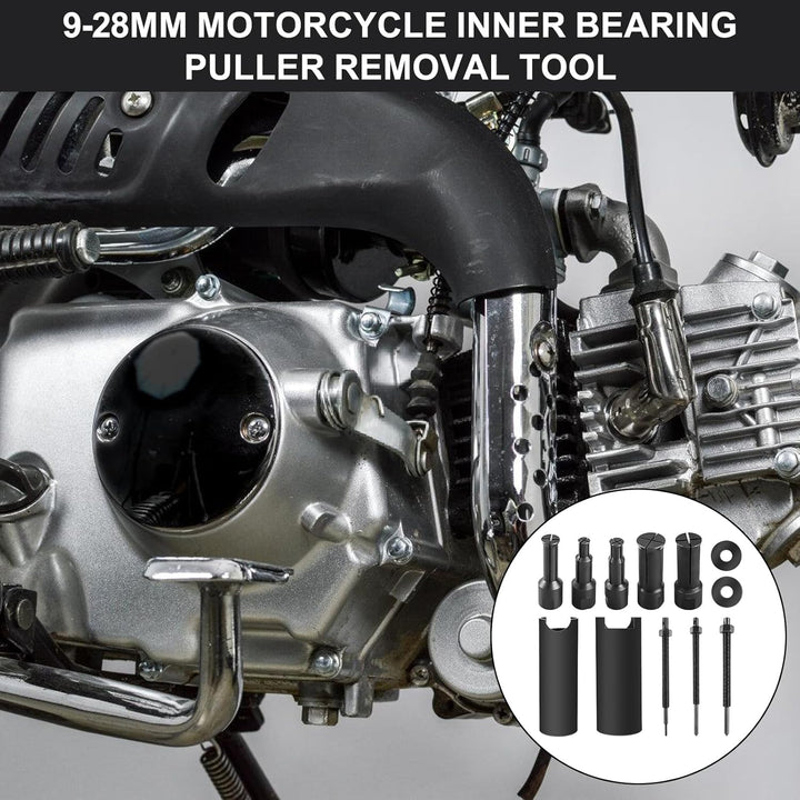 9-23mm Innenlager Abzieher Set, 12 Stück Radlager Abzieher Motorrad, Motorrad Innenlager-Auszieher-K