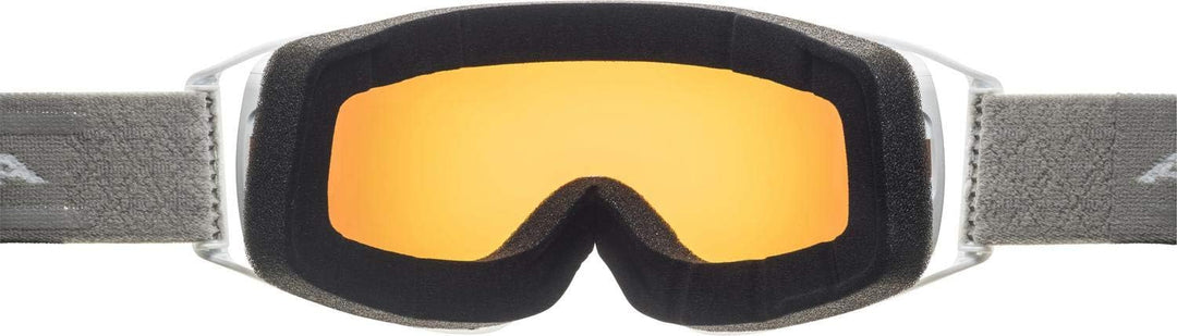 ALPINA DOUBLE JACK Q-LITE - Verspiegelte, Kontrastverstärkende OTG Skibrille Mit 100% UV-Schutz Für