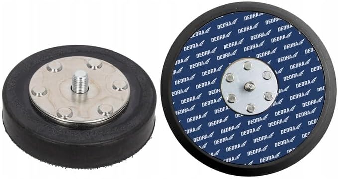 DEDRA Exzenter-Poliermaschine 700W, zwei Polierscheiben 75Ø/125Ø mm, Drehzahl 2000-6400 U/min, Sanft