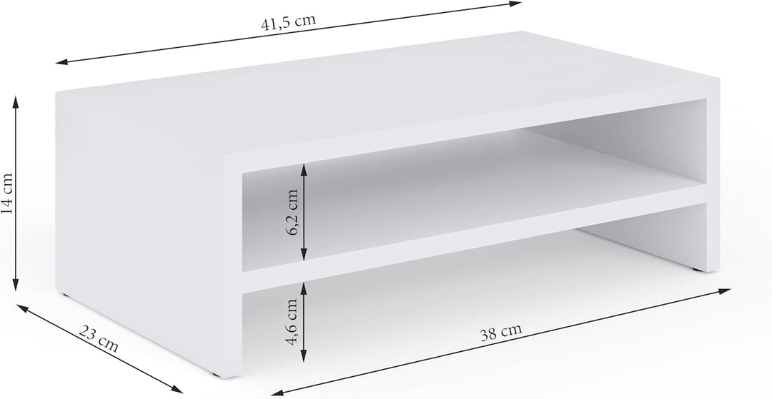 Monitorständer, 2-stufiger Monitorständer, Ständer für Computermonitore, Laptopständer, Computerstän