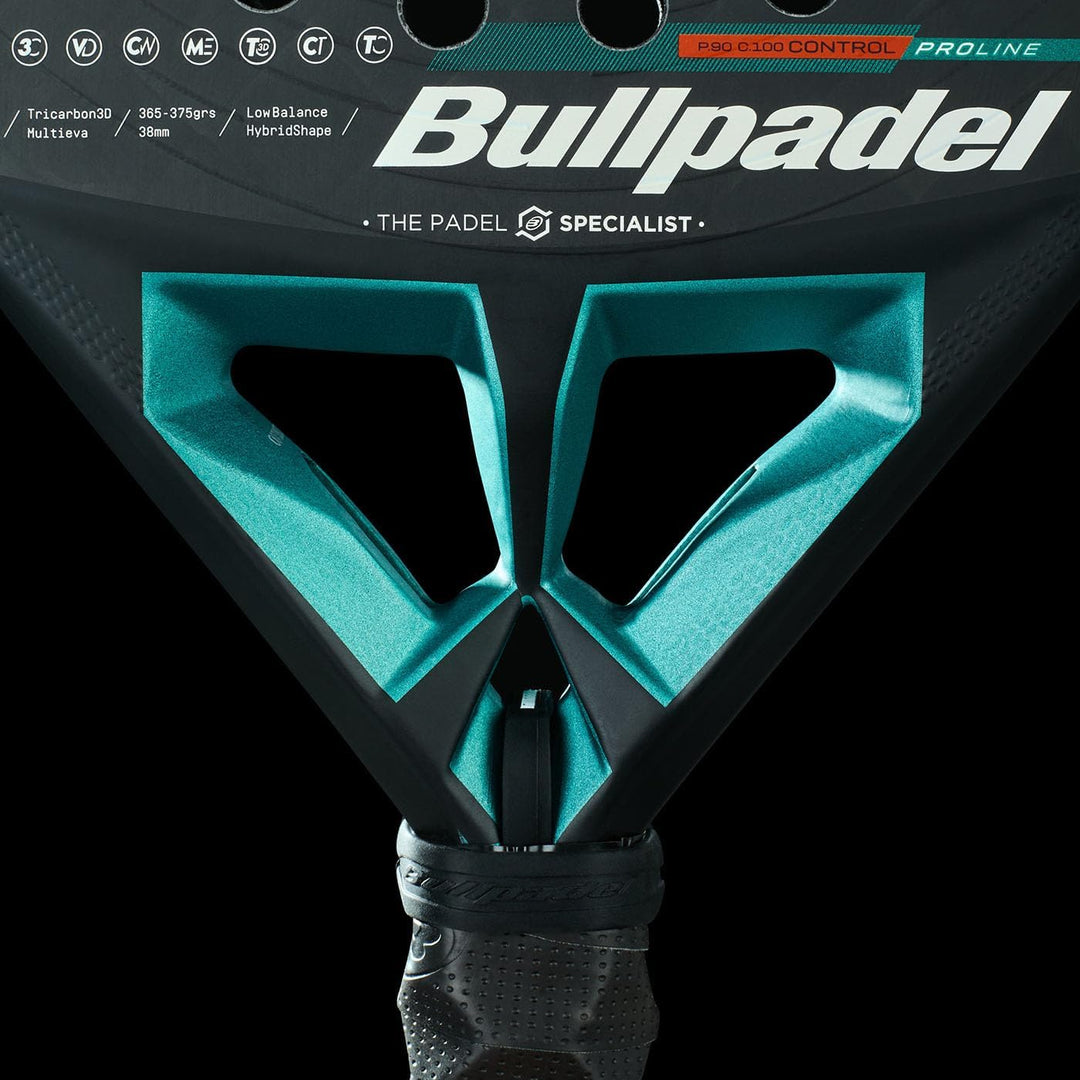 Bullpadel Hack 04 Hybrid 25 Padelschläger dunkelgrün 370g NEU