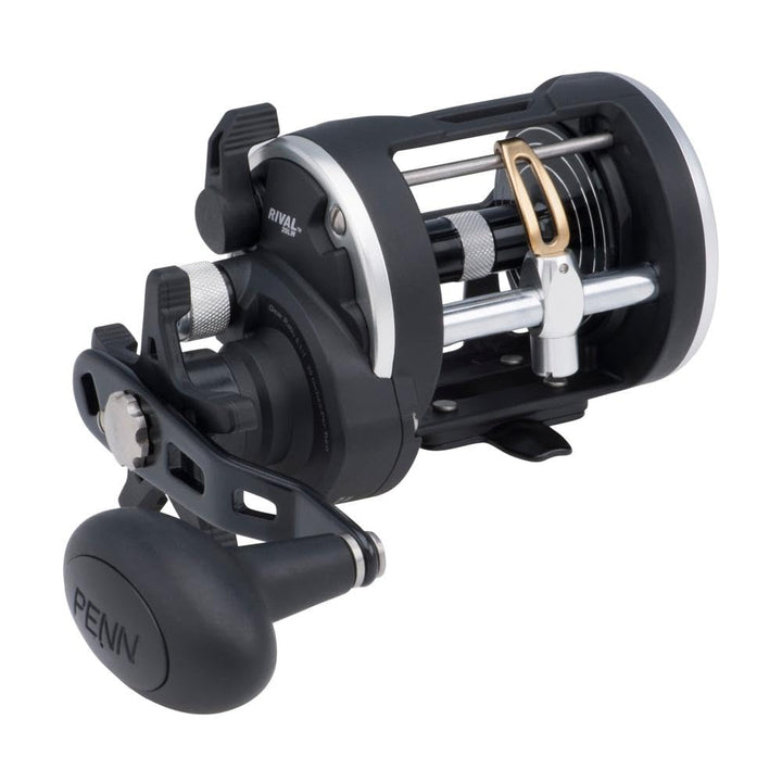 PENN Rival Level Wind Multirolle für Boote und Kajaks – Hochleistungs-Salzwasserrolle für Dorsch, Ba
