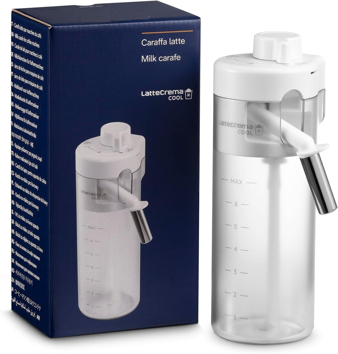 Milchkaraffe Cold Lattecream Milk Carafe Jar Jug Assy DLSC030 Compatible With Delonghi Coffee Machin