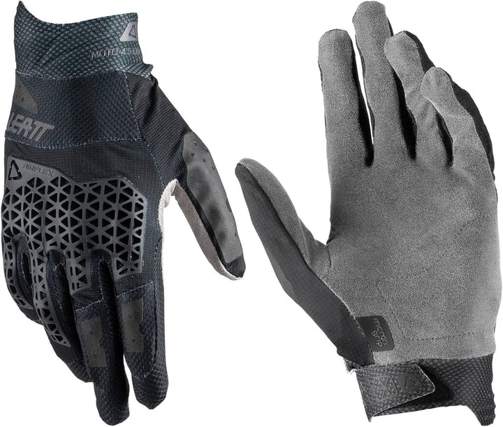 Leatt Handschuhe Moto 4.5 Lite V23 Blau Schwarz XL, Schwarz XL