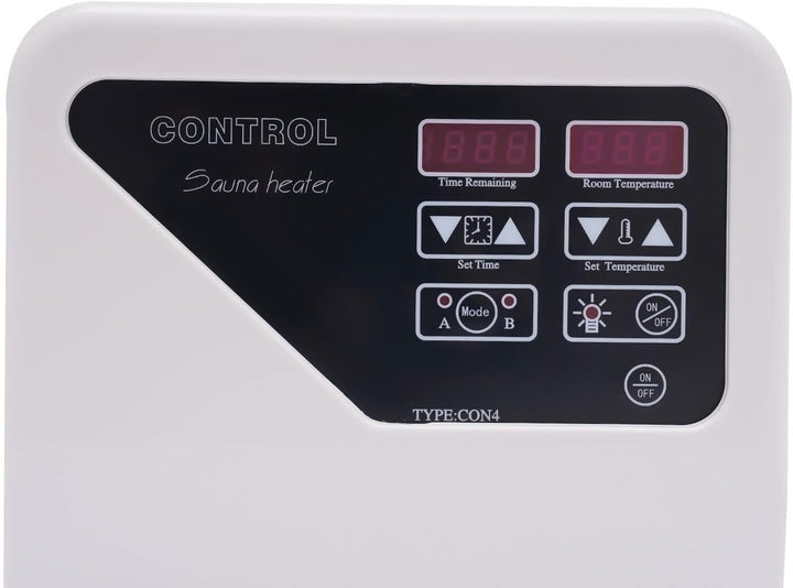 Saunasteuerung, Saunaexterner Regler, Saunaofen, Externer Digitalregler mit Display, 2 Betriebsarten