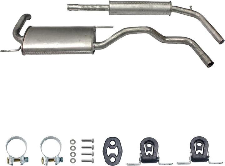 Ferroz Export Ersatz für Auspuffanlage Auspuff ab Kat VW Polo (6N1) 1.0 1.3 1.4 1.6 & Polo (6N2) 1.0