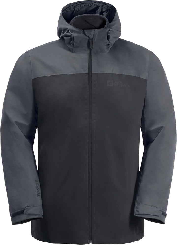 Jack Wolfskin Herren Taubenberg 3in1 Jkt M Jacket (1er Pack), phantom