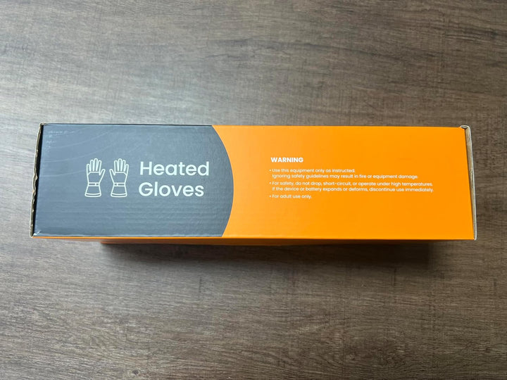 Beheizbare Handschuhe für Herren Damen, Wiederaufladbare Beheizte Handschuhe 3200mAh mit Touchscreen
