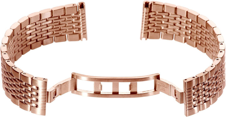slow - Rose goldenes Metallarmband - 20mm Breite