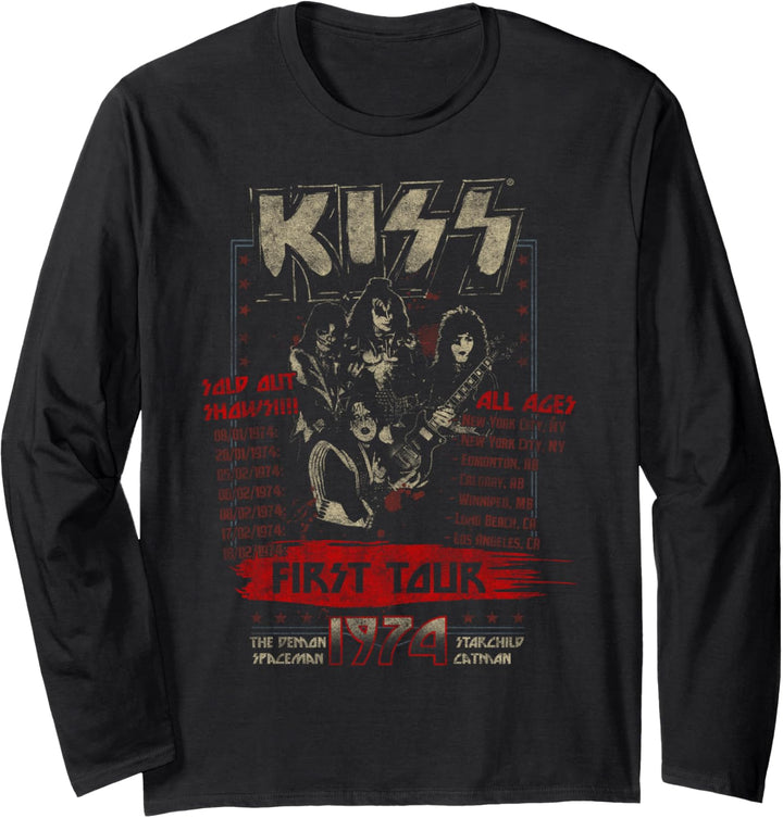KISS - Erste Tour Langarmshirt