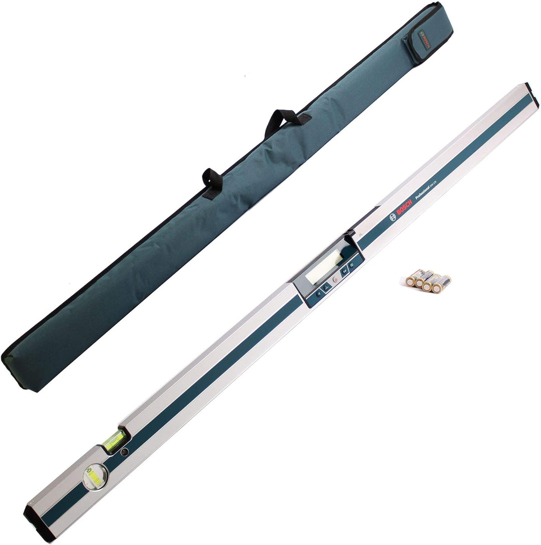 Bosch Professional Digitaler Neigungssensor GIM 120 (Messbereich: 0-360º, Länge: 120 cm) Single GIM