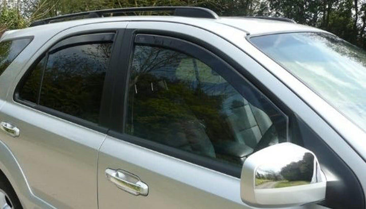 Towequipe HEKO-23267, Windabweiser für Mercedes C-Klasse 2000-2007, viertürig, Limousine, 4 Stück