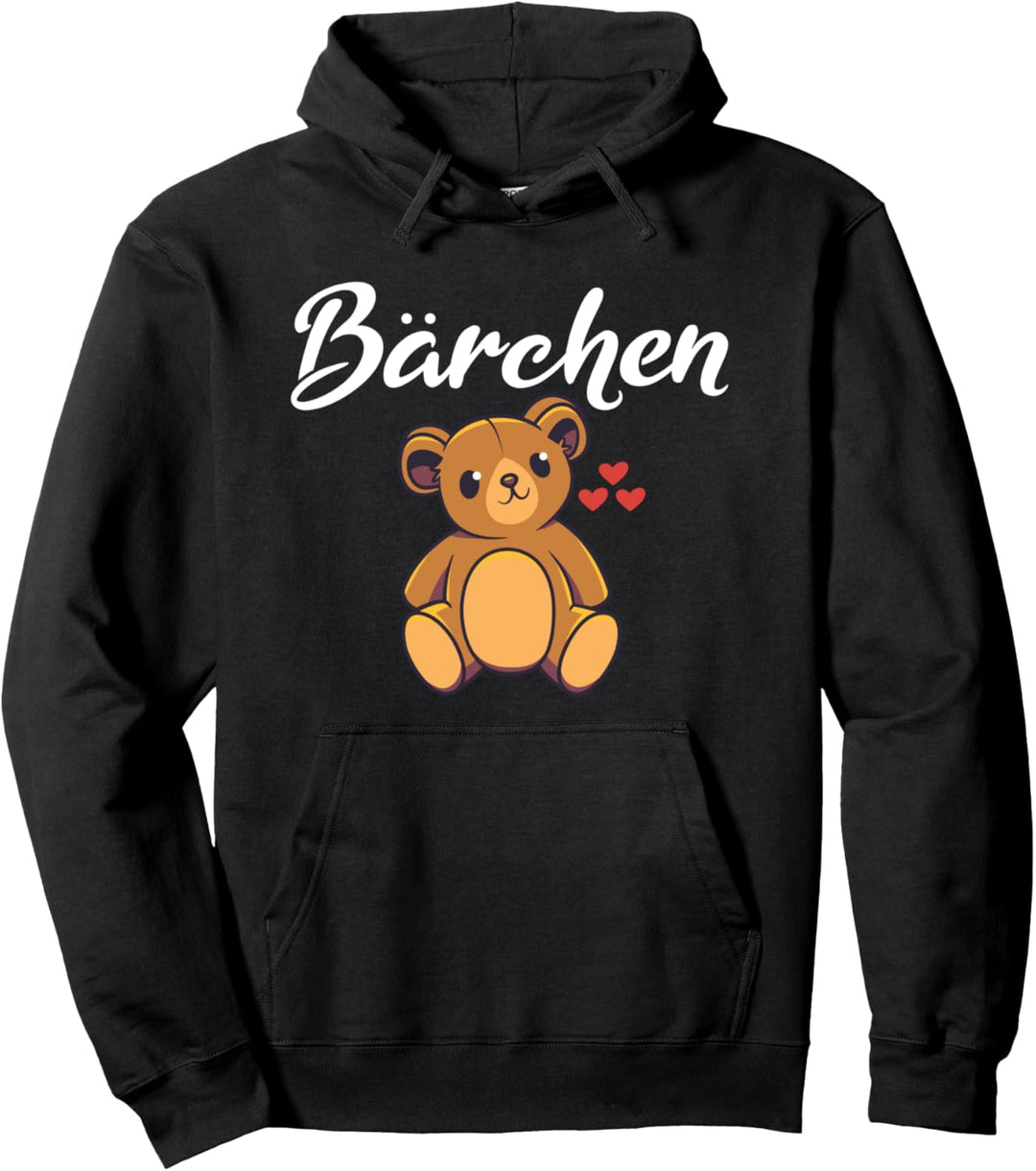 Bärchen Knuddelbär Teddybär Liebesbär Valentinstag Pullover Hoodie