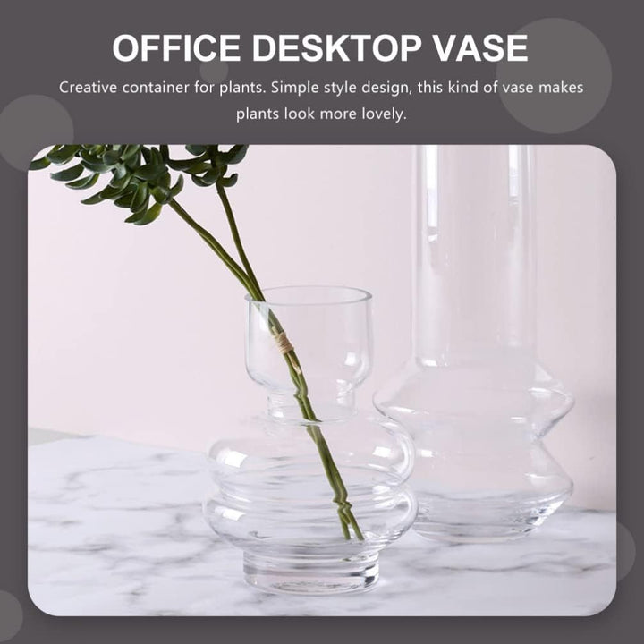 Glasvase Trockenblumenvase Hydrokulturvase Aus Glas Hahnenfussschlüssel Pflanzgefäss Aus Glas Einfac