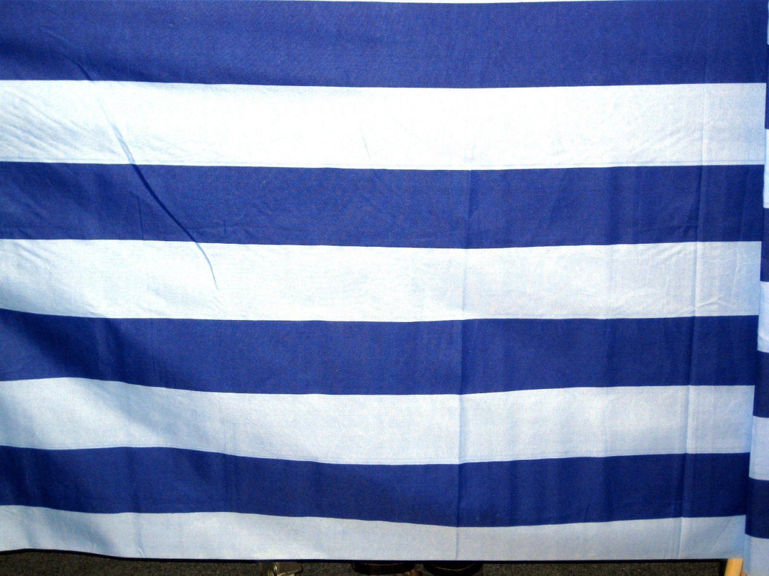 Idena Beach Wind Screen/Windschutz 5 x 0.80 m [ blau/weiss ] gestreift