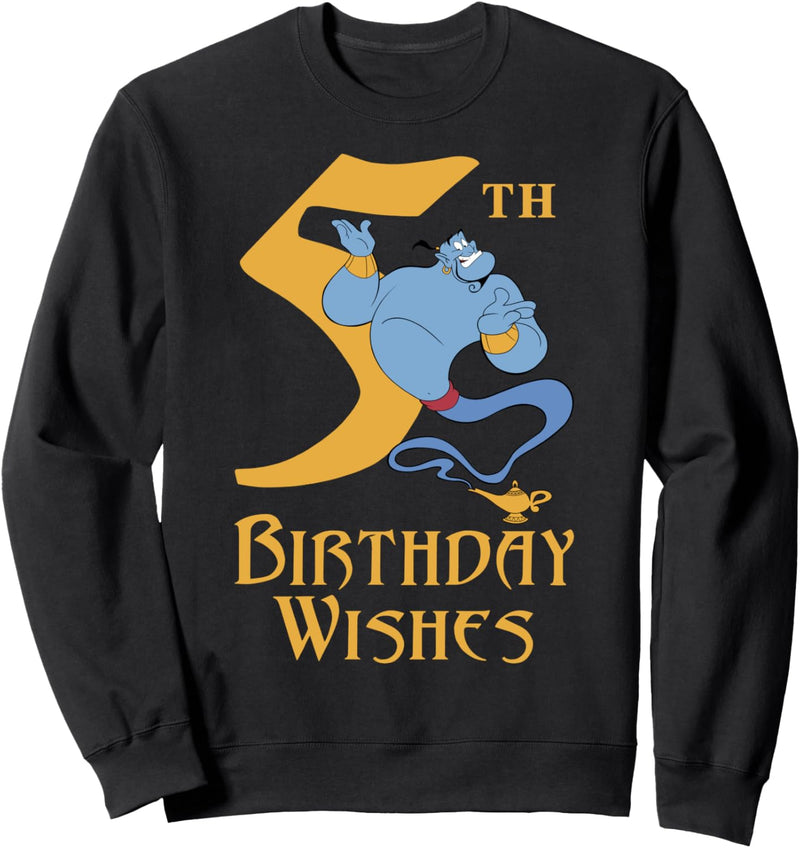 Disney Aladdin Genie 5th Birthday Sweatshirt