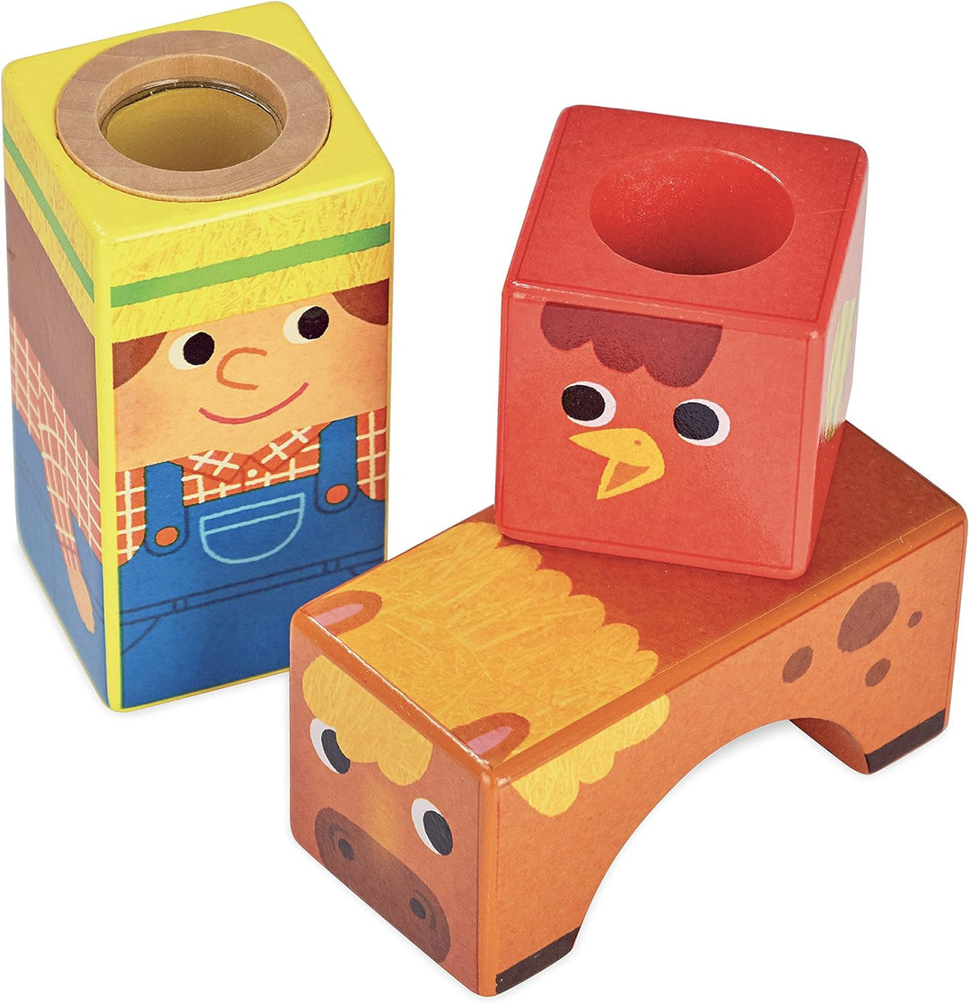 Vilac vilac2102 Farm Musical Blocks