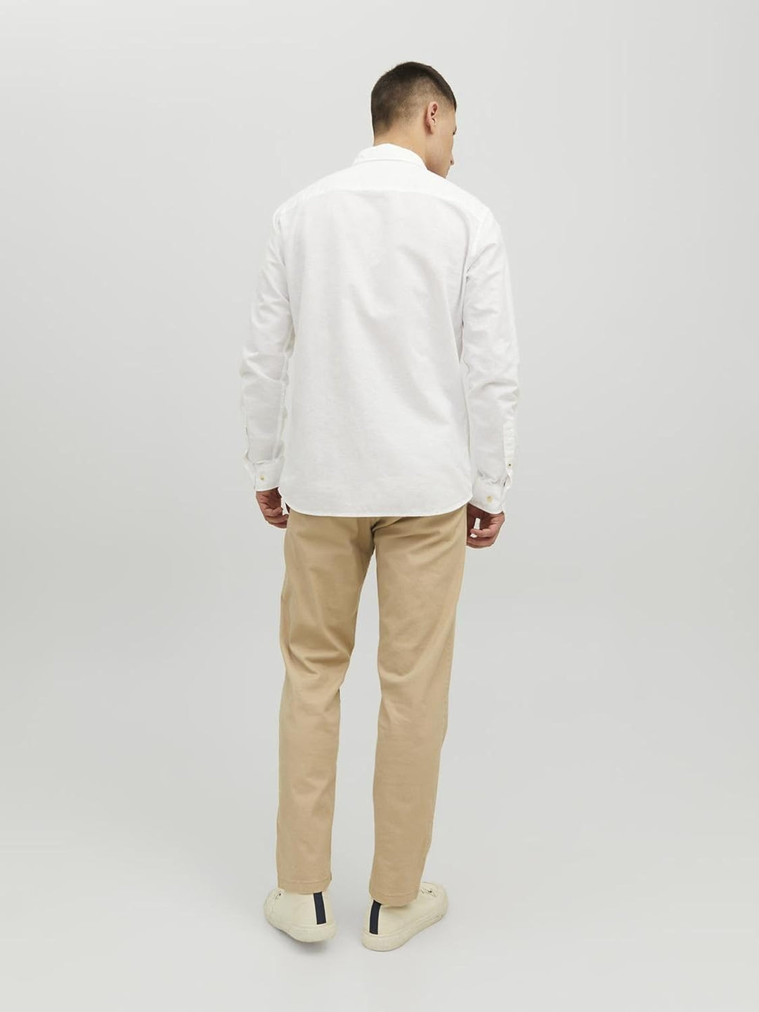 JACK & JONES Herren Hemd XL Weiss, XL Weiss
