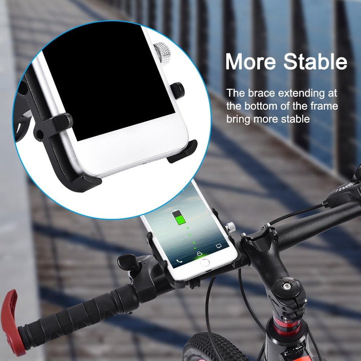 Tbest Fahrrad Handyhalterung Motorrad Mountian Bike Phone Mount Halter Universal 360 ° Einstellbare