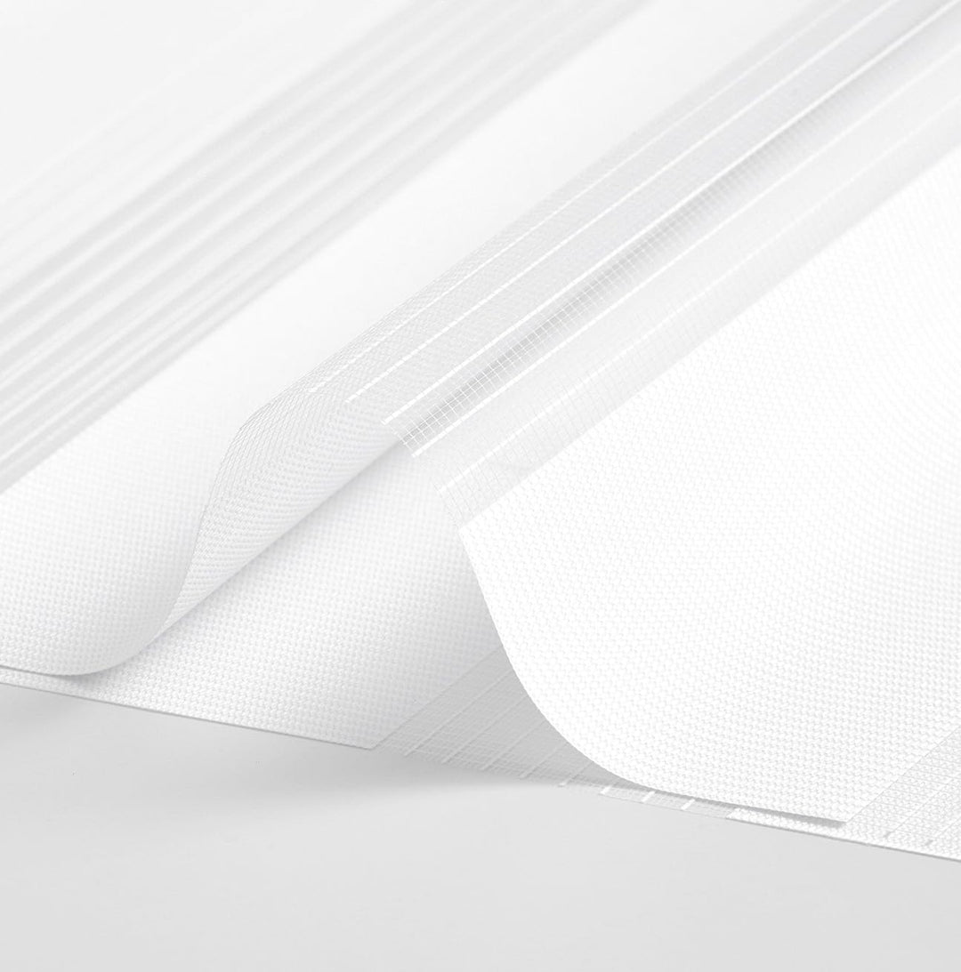 Blindecor - Indus doppelrollo klemmfix ohne bohren - duo rollo klemmfix Gebrochenes Weiss - 87 x 180