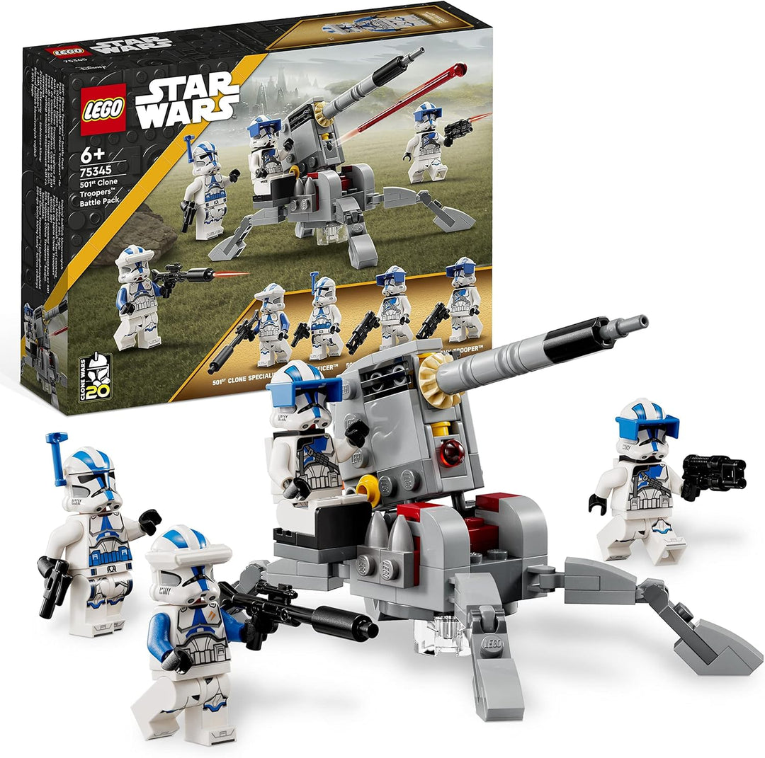 LEGO Star Wars Clone Trooper & Battle Droid Battle Pack & Star Wars 501st Clone Troopers Battle Pack