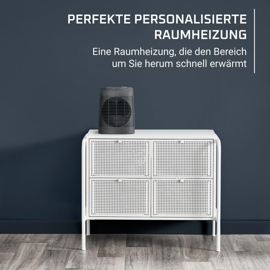 Rowenta SO2320 Instant Comfort Compact Heizlüfter | 2000 Watt | 2 Leistungsstufen | leise Heizung |