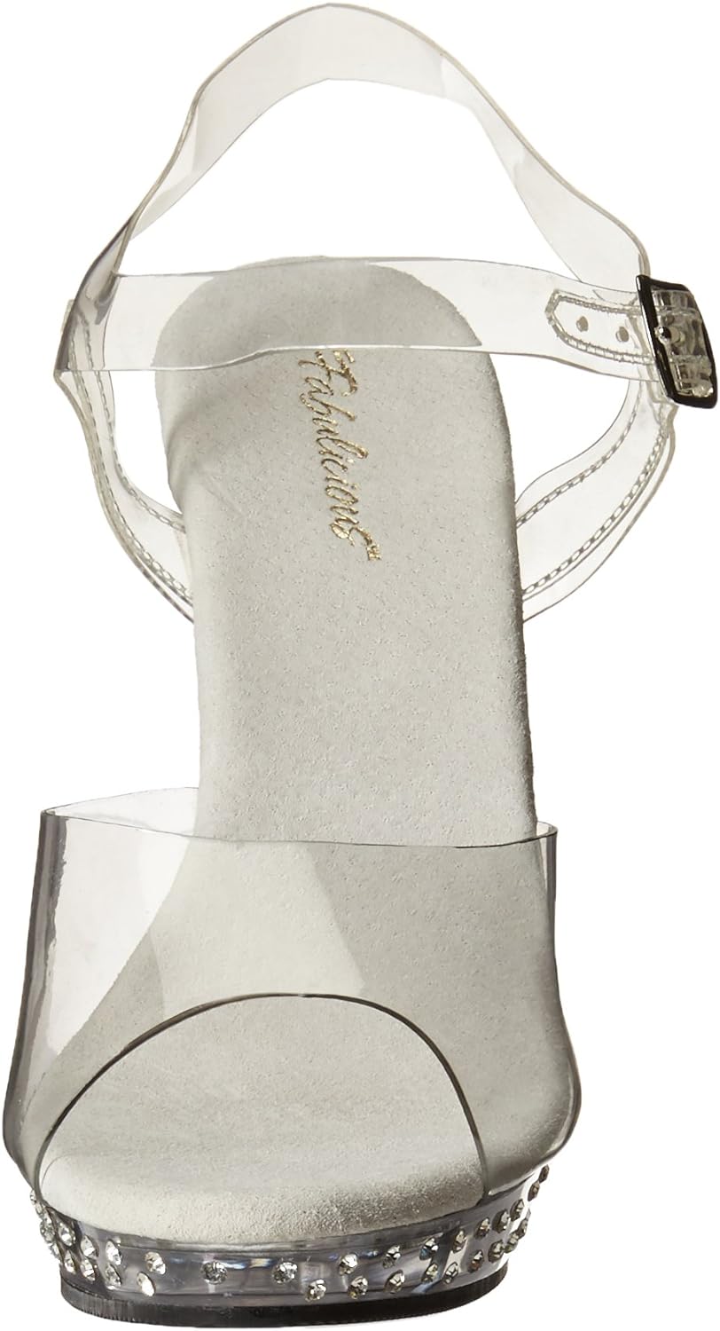 Fabulicious Mädchen LIP-108SDT Sandalen, Transparent (CLR/CLR)