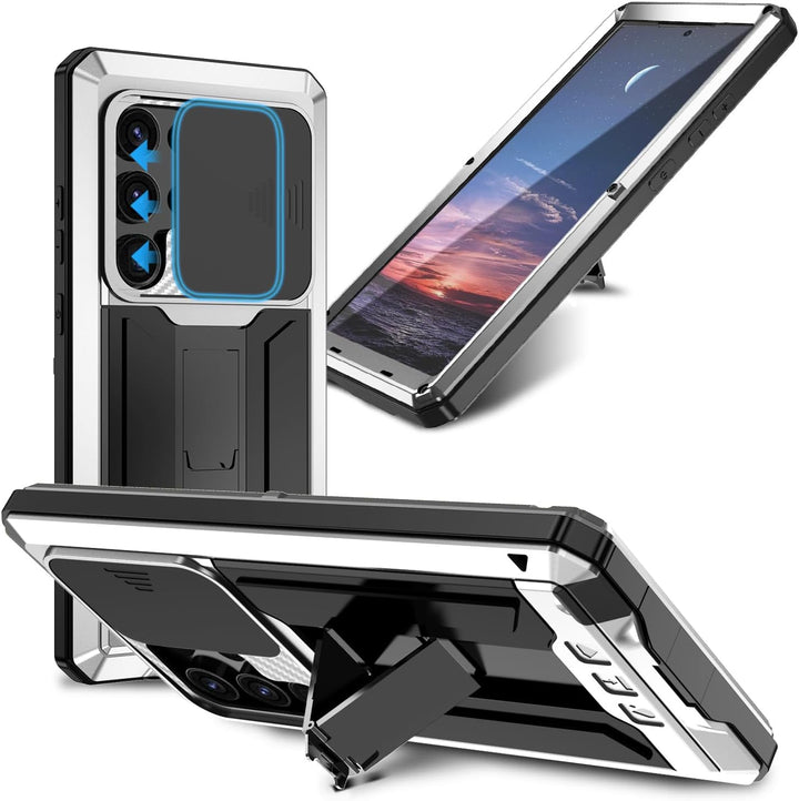 MIYIYQP Kompatibel mit Samsung Galaxy S24 Ultra 5G Handyhülle, Outdoor Powerful Hybrid Schutz stossf