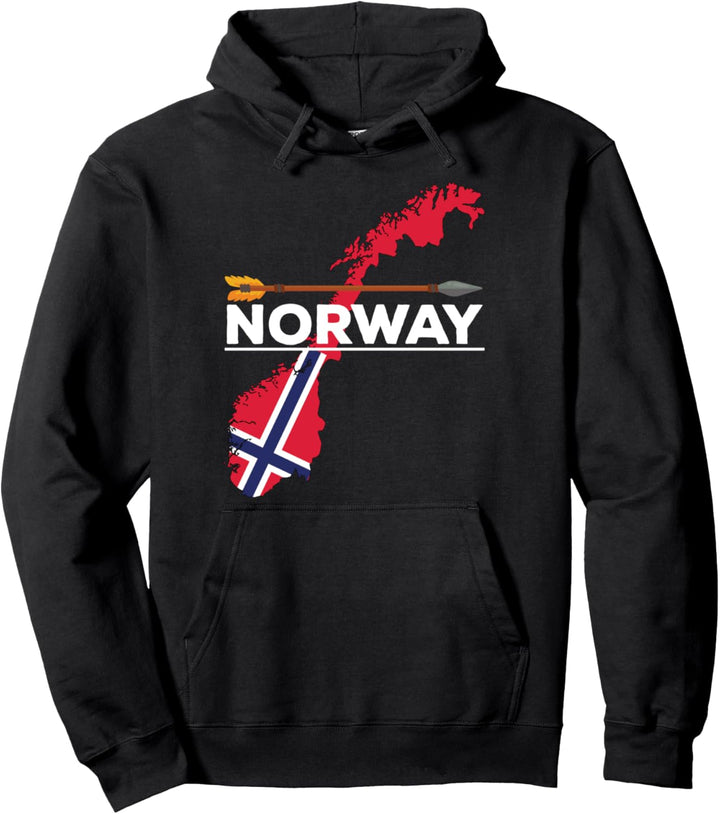 Norway Norwegen Oslo tolles Skandinavien Norge Norwegen Pullover Hoodie