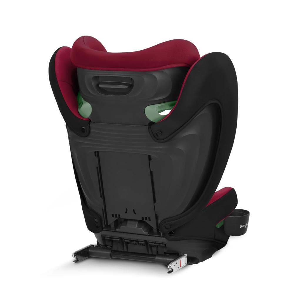 CYBEX Silver Autositz Solution B2 i-Fix, Inkl. Getränkehalter, Für Autos mit und ohne ISOFIX, Ab ca.