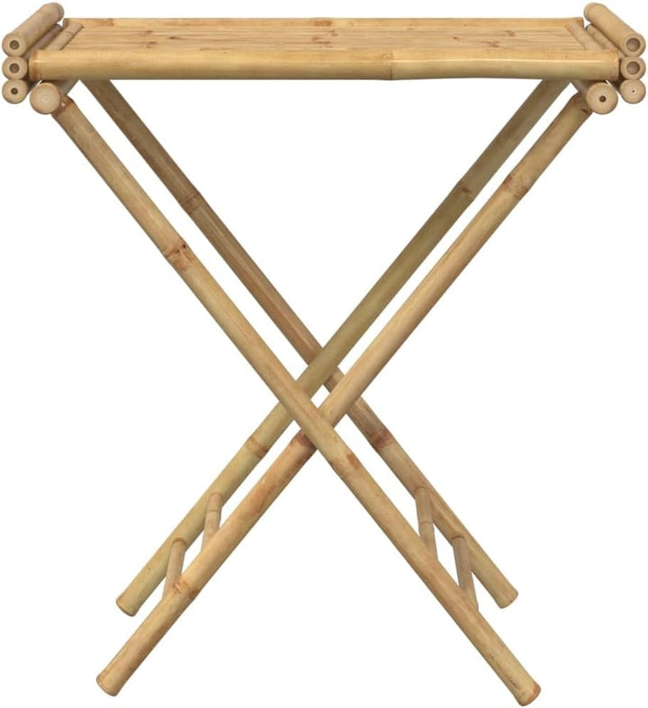 vidaXL Tabletttisch, Beistelltisch Klappbar Tragbar, Klapptisch für Garten Terrasse Wohnzimmer, Serv