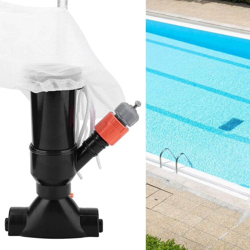 Fdit Poolreiniger, tragbarer Schwimmbad Teich Brunnen Staubsauger Einfaches Design Unterwasserreinig