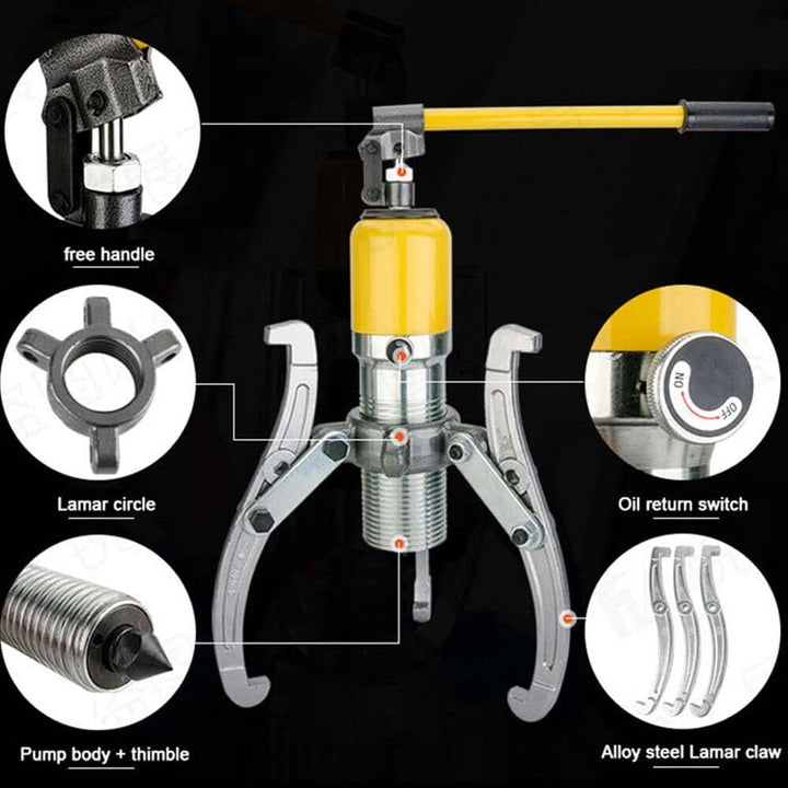 20T Hydraulisch Radnabenabzieher, Radlager lagerabzieher Abziehers Druckfestigkeit-Der Pumpenkopf ka