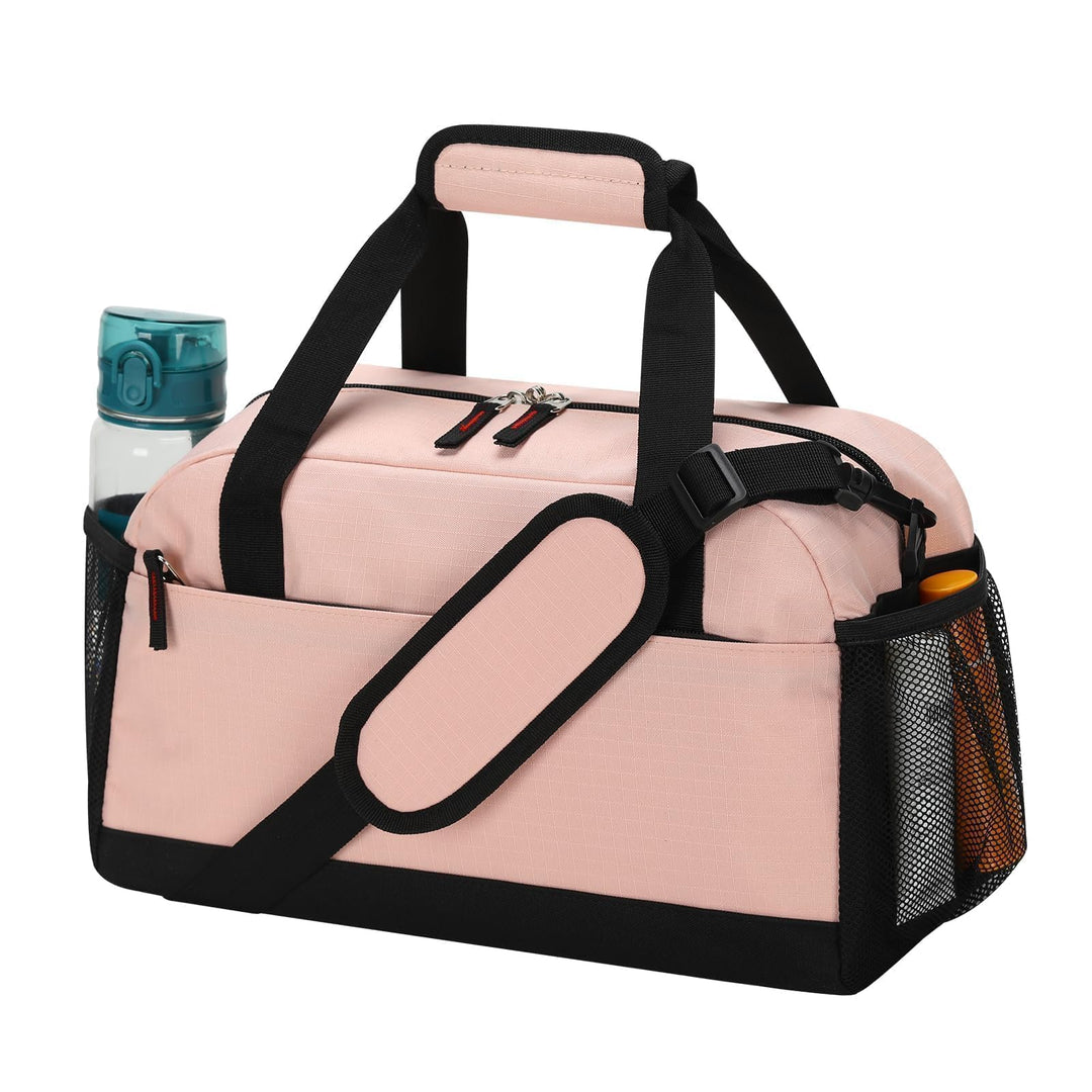 Kleine Sporttasche mit Nassfach - 35×20×20cm Handgepäck, Mini Duffle Bag mit Mehreren Fächern für Sp