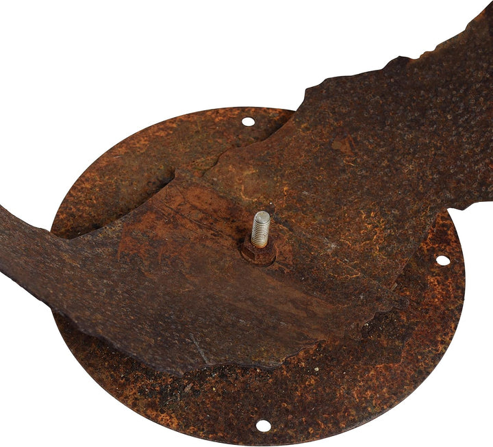 ESTEXO Dekofigur Gartendeko Edelrost Skulptur Gartenskulptur Rost Figur Dekoration Deko 48 cm, 48 cm