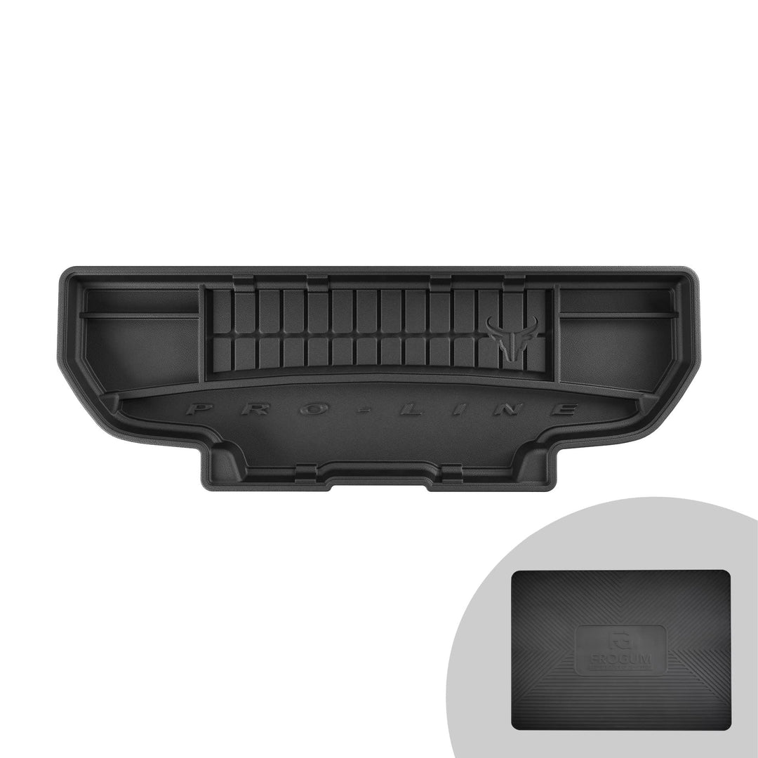 FROGUM ProLine 3D Gummimatte Exklusive Auto Kofferraummatte Kofferraumwanne für Ford Galaxy II 2006-