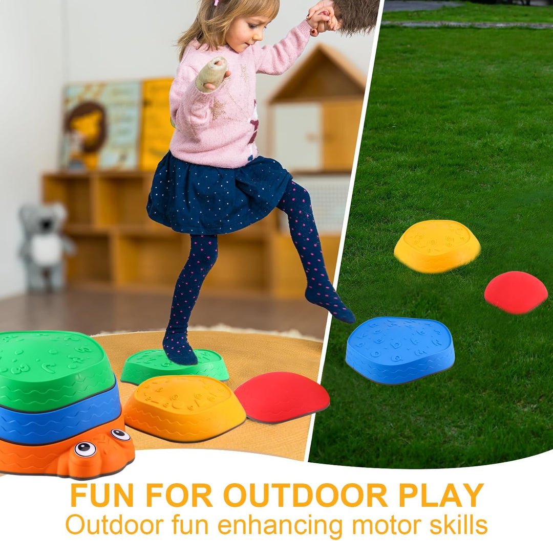 Balanciersteine für Kinder - Drinnen & Draussen Sensorisches Spielzeug, Kinder mit Sensorischen Bedü