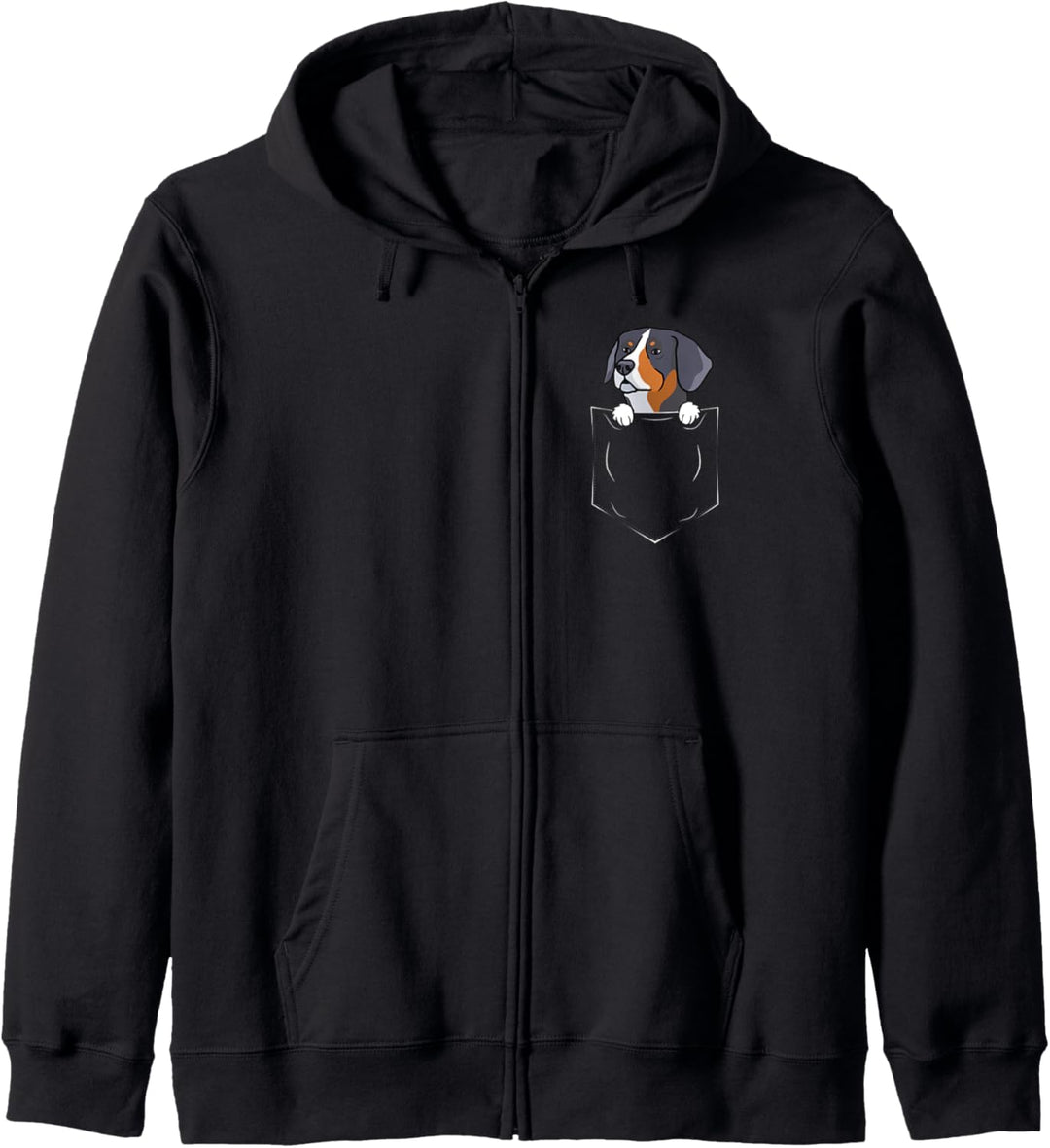 Berner Sennenhund Tasche Hund Haustier Berner Sennenhund Kapuzenjacke