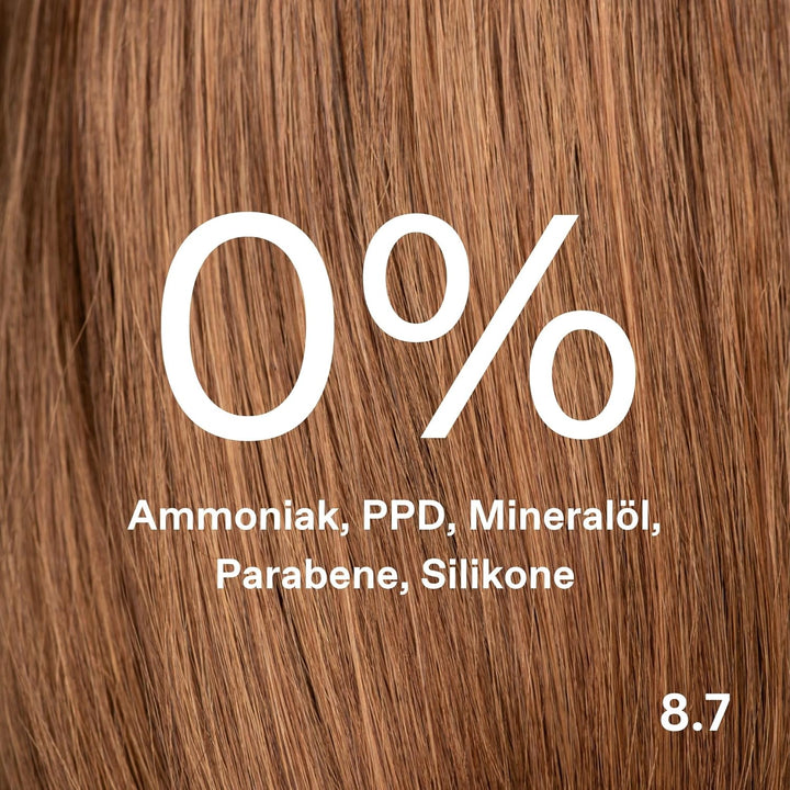 KORRES Argan Oil Colorant - ammoniakfreie Haarfarbe Toffee 8.7-100% Grauhaarabdeckung & vegan für ei