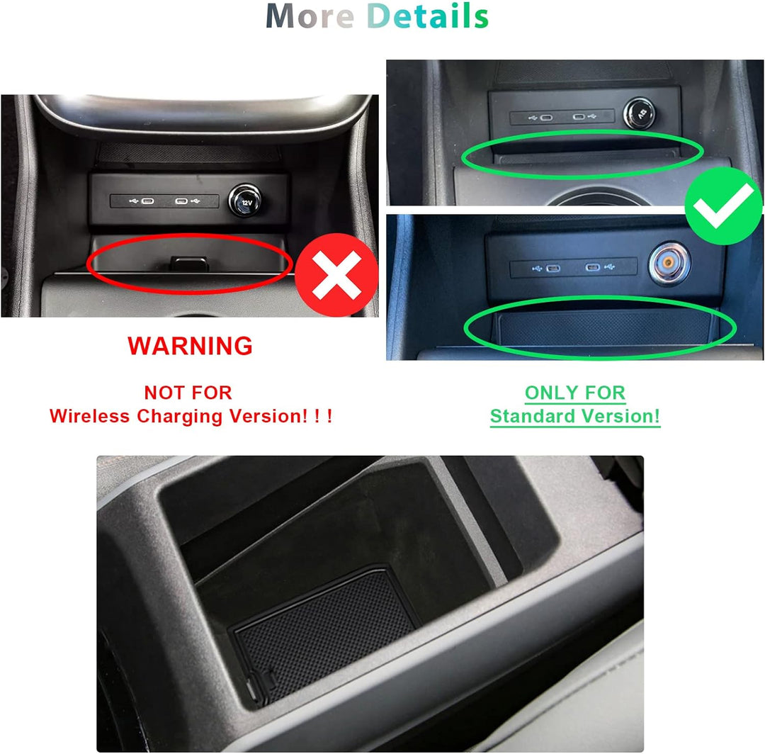 GAFAT Kompatibel mit Audi Q4 Etron Antirutschmatten 2021 2022 2023, Q4 Etron Sportback EV Electric G