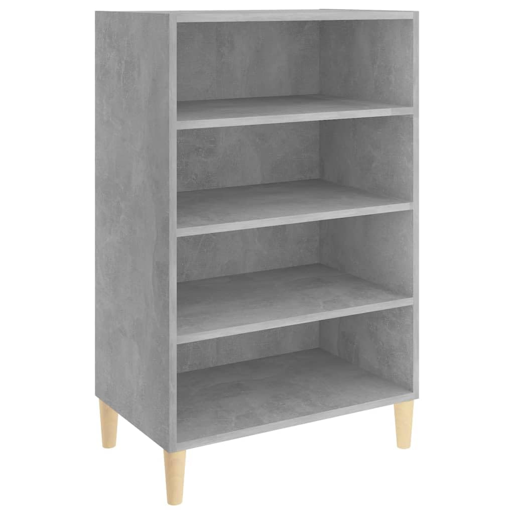 vidaXL Sideboard 4 Einlegeböden Bücherschrank Bücherregal Beistellschrank Kommode Anrichte Mehrzweck