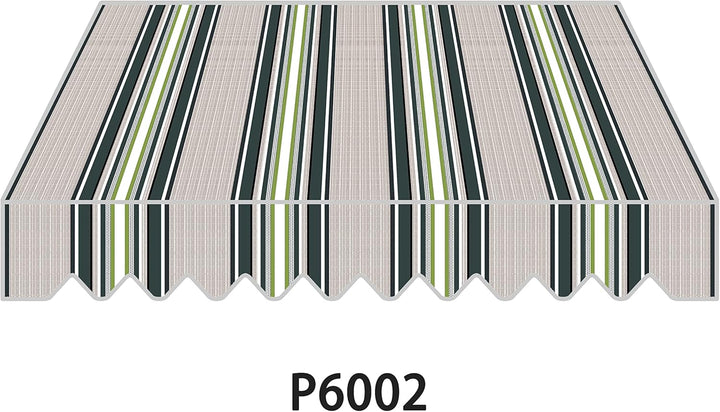 home Trends Markisenstoff 4m Markise mit Volant 4 x 3 m Markisenbespannung ersatzstoff 387 x 300cm B