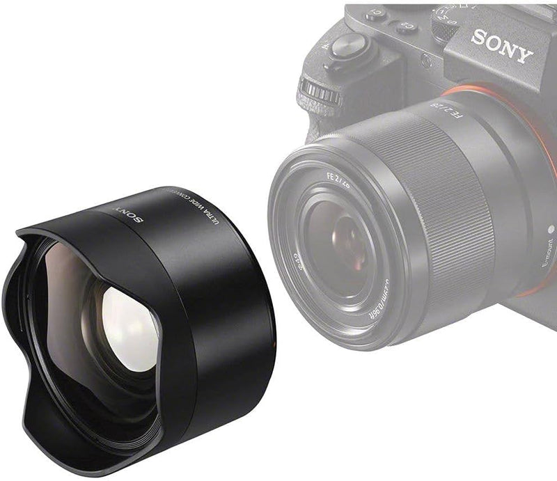 Sony SEL-075UWC Ultra Weitwinkel Vorsatzkonverter (Vollformat, geeignet für das Objektiv Sony SEL-28