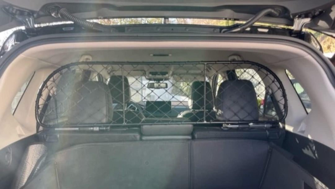 ERGOTECH Trenngitter Hundegitter für Nissan X-Trail (ab BJ 2022), RDA65-M8, für Hunde und Gepäck